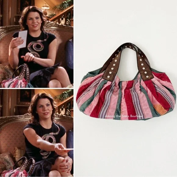 Exceptionally Rare Y2K Vintage Hobo Handbag ASO Lorelai Gilmore in Gilmore Girls - Picture 4 of 15